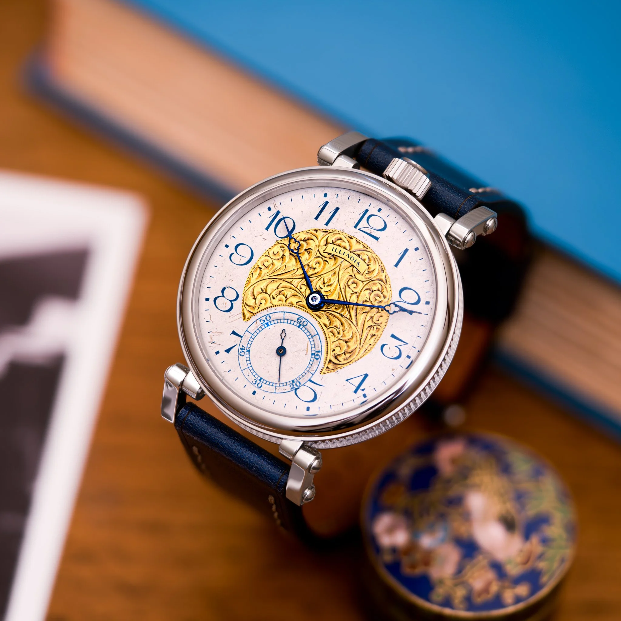 Illinois pocket watch conversion — Frett & Co Clockworks